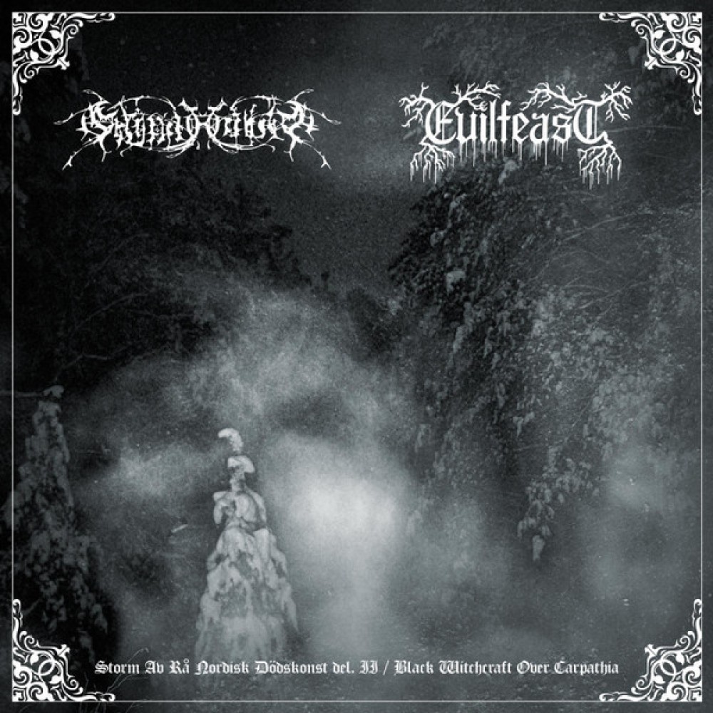 Gnipahålan / Evilfeast – Storm Av Rå Nordisk Dödskonst Del. II / Black Witchcraft Over Carpathia CD