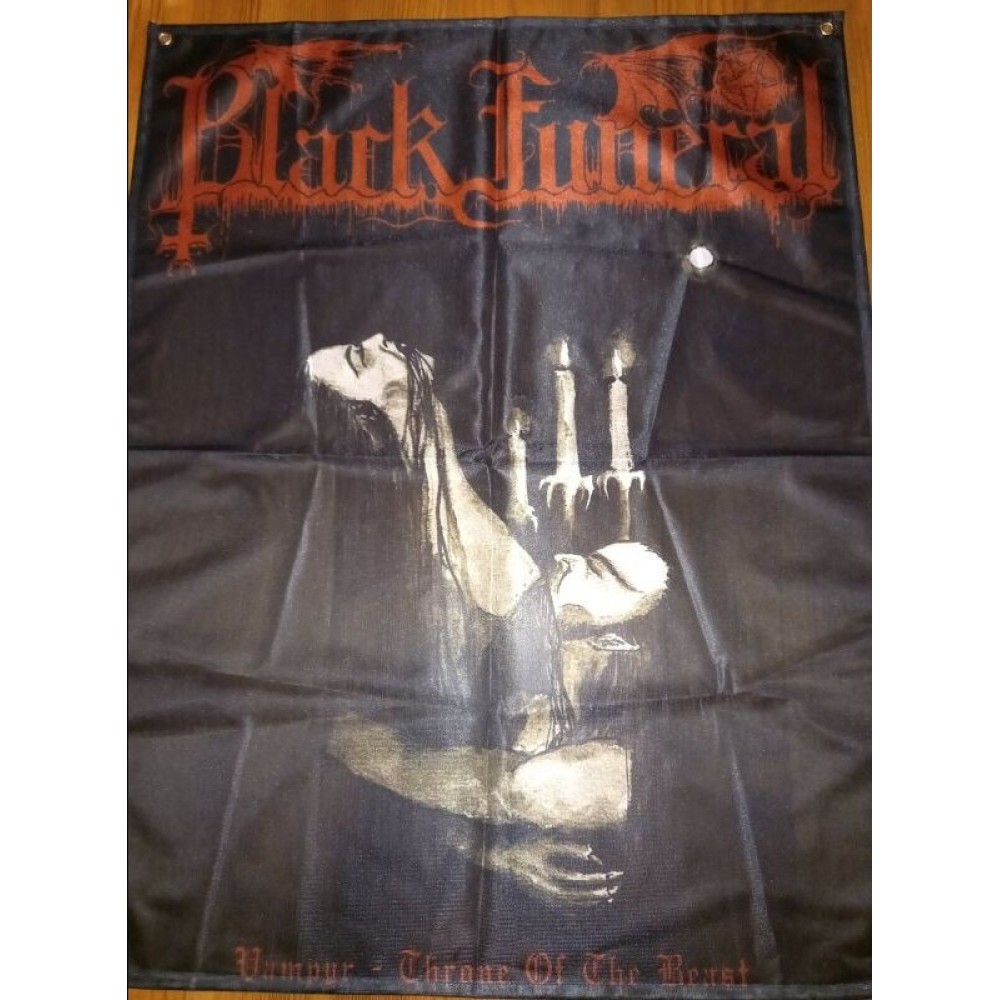 Black Funeral - Vampyr-Throne Of The Beast Flag