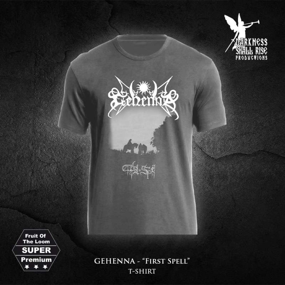 Gehenna - First Spell T-shirt (Grey)