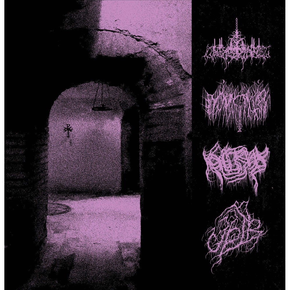 Calling of Phasmic Presence / Μνήμα / Koreltsak / Upir - Conspiring In Blood Drenched Moonlight LP