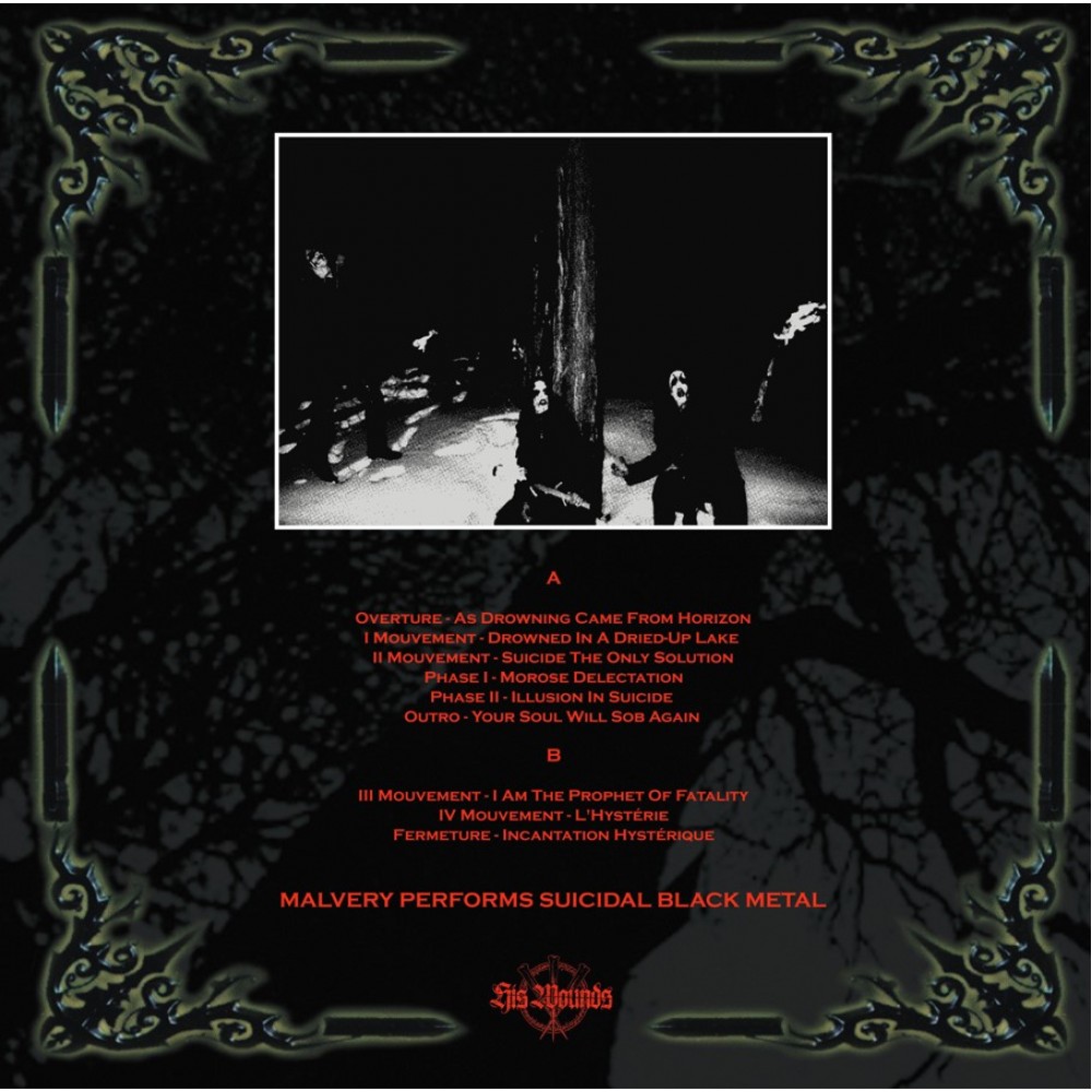 Malvery - Mortal Entrenchment In Requiem LP