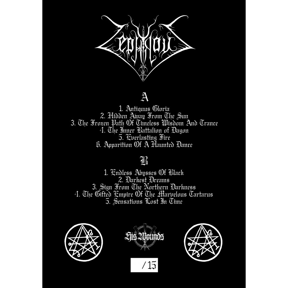 Zephyrous – Entrance And Wandering On The Seven Zones (Test Press Lim. 15 Copies)
