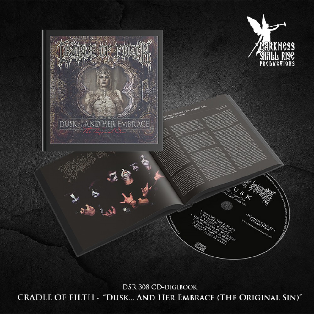 Cradle Of Filth - Dusk And Her Embrace (The Original Sin) Digibook CD 