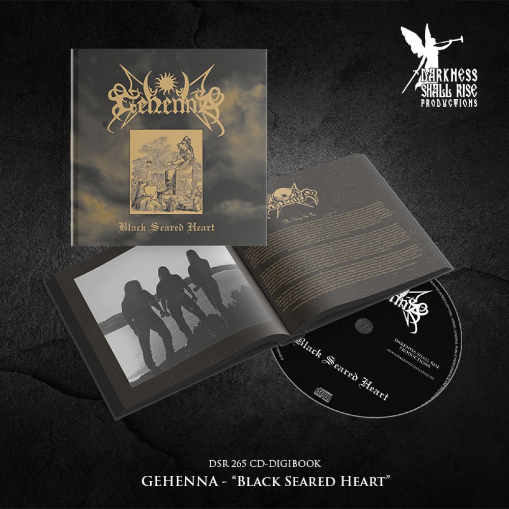 Gehenna - Black Seared Heart Digibook CD