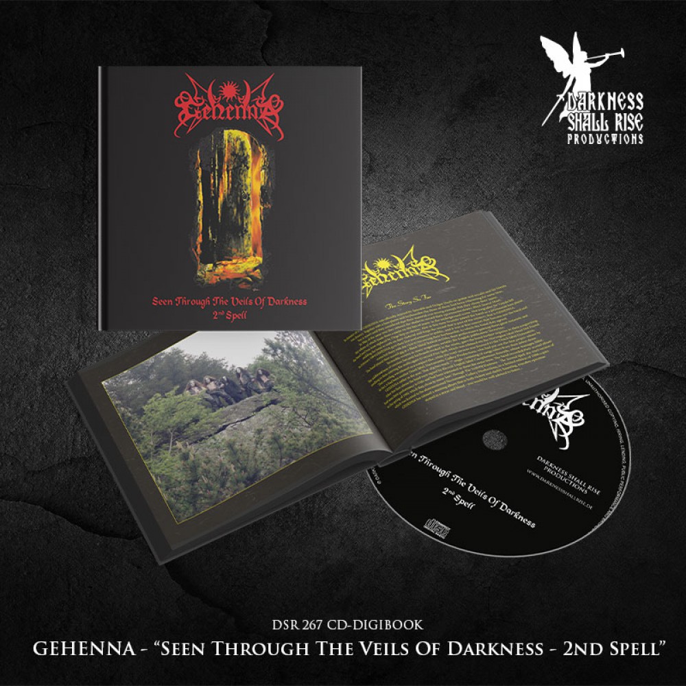 Gehenna - Seen Through The Veils Of Darkness (The Second Spell) Digibook CD
