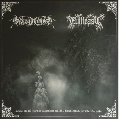 Gnipahålan / Evilfeast – Storm Av Rå Nordisk Dödskonst Del. II / Black Witchcraft Over Carpathia LP