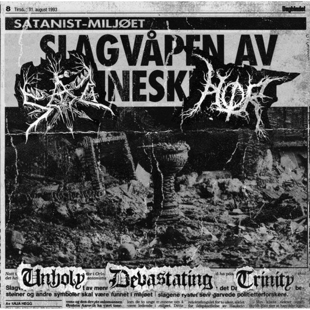 Sad / HOR – Unholy Devastating Trinity LP