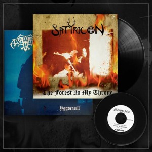 Satyricon / Enslaved – The Forest Is My Throne / Yggdrasill LP (Fanclub Replica Edition)