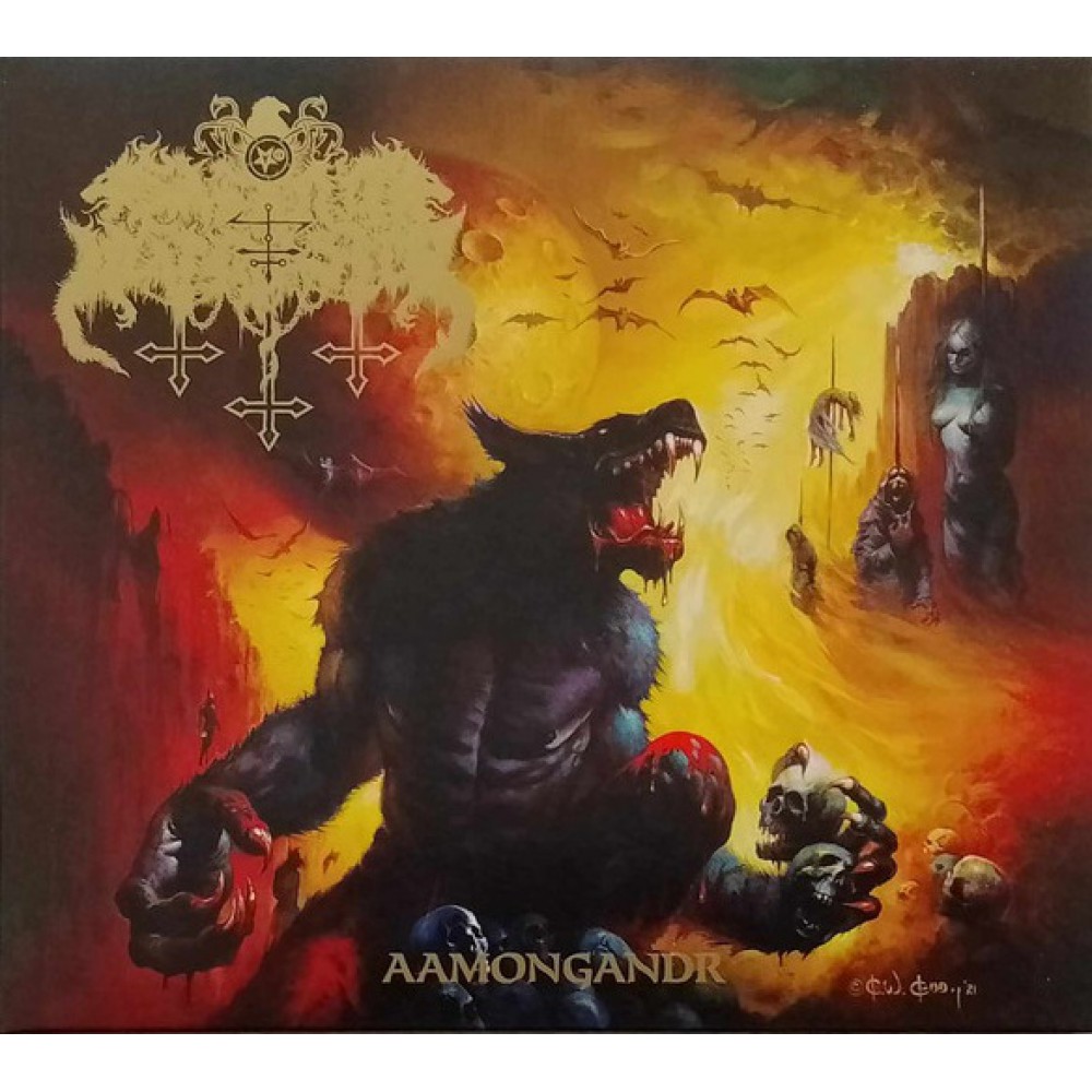 Satanic Warmaster – Aamongandr DigiCD